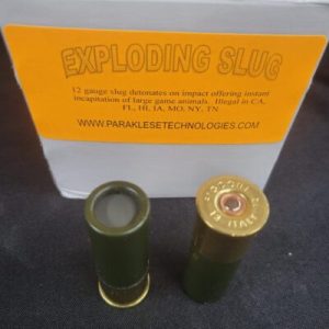 Paraklese Technologies 12 Gauge 2 3/4'' Exploding Slugs (25 rd bag)