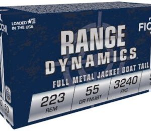 Fiocchi 223 REM 55 grain FMJBT Shooting Dynamics 3240 FPS (50 rd box)
