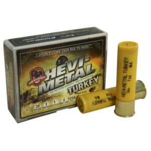 Hevi Metal Turkey 20 gauge 3 Inch 4 Shot 1 oz. 1250 FPS (5 rd box)