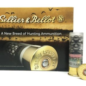 Sellier and Bellot 12 gauge 2 3/4'' 1 1/8 oz. 00 Buckshot 9 Pellet 10 rd box FREE SHIPPING (250 rd case)