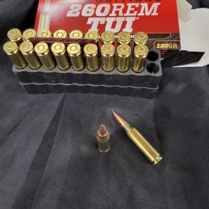 Fort Scott Munitions 260 REM 130 grain TUI Hunting/Defense (20 rd box)