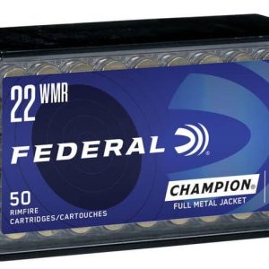 Federal Champion 22 WMR 40 grain FMJ (50 rd box)