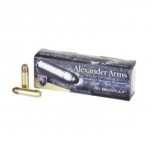 Alexander Arms 50 Beowulf 400 grain Hawk Flat Point (20 rd box)