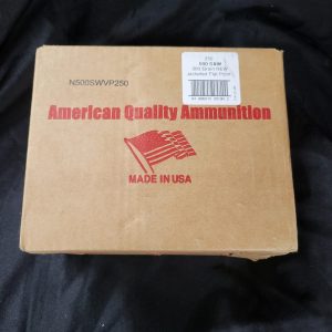 American Quality Ammunition 500 S&W 300 grain Jacketed Flat Point Loose Bulk Pack FREE SHIPPING (250 rds)