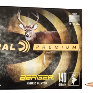 Federal Premium Berger Hybrid Hunter 270 Win. 140 grain 2950 FPS (20 rd box)