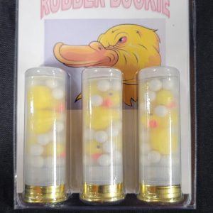 Paraklese Technologies Rubber Buckie 12 gauge 2 3/4'' HARD PLASTIC NOVELTY LOAD (3 pack)
