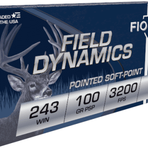 Fiocchi .243 Win 100 grain PSP Pointed Soft Point (20 rd box)
