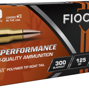 Fiocchi Hyperformance .300 Blackout 125 grain Hornady SST 2200 FPS (20 rd box)