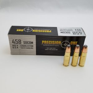 Precision One .458 SOCOM 350 grain SPFP Soft Point Flat Point NO SALES TAX OUTSIDE OF PA(20 rd box)