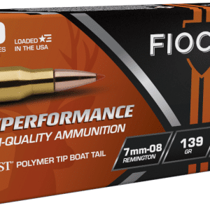 Fiocchi Hyperformance .7mm-08 REM 139 grain Hornady SST 2800 FPS (20 rd box)
