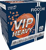 Fiocchi VIP Heavy 28 Gauge 2 3/4'' 3/4 oz. 1300 FPS #7.5 Shot Lead 25 rd box FREE SHIPPING (250 rd case)