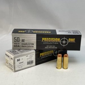 Precision One .50 AE Action Express 325 grain FMJ Full Metal Jacket (20 rd box)