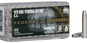 Federal Premium Punch .22 Mag .22 WMR 45 grain Self Defense (50 rd box)