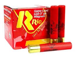 Rio Game Load Heavy .410 bore 3'' 11/16 oz. 1200 FPS #8 25 rd box FREE SHIPPING NO SALES TAX OUTSIDE OF PA(250 rd case)
