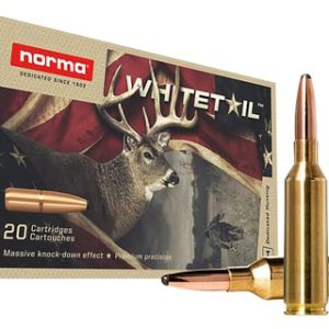 Norma Whitetail 6.5 PRC 140 grain Soft Point 20 rd box 200 rd case x 2 FREE SHIPPING (400 rd TOTAL CASE)