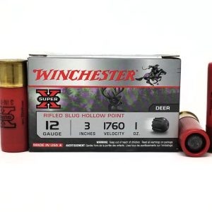 Winchester Super-X 12 gauge 3'' 1 oz. Rifled Slug Hollow Point 1760 FPS (15 rd box)