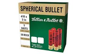 Sellier and Bellot S&B .410 3'' 5 Shot 00 Buck (25 rd box)