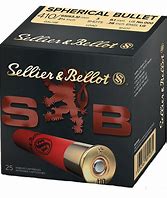 Sellier and Bellot .410 Spherical Bullet 2 1/2'' #000 3 Pellet Buckshot (25 rd box)