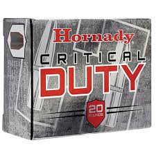 Hornady Critical Duty 9mm Luger + P 124 grain Flexlock (25 rd box)