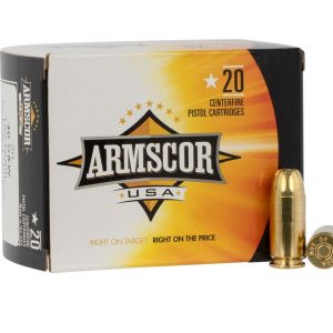 Armscor USA .40 S&W 180 grain JHP Jacketed Hollow Point (20 rd box)