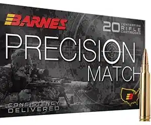 Barnes Precision Match 6.5 PRC 145 OTM Open Tip Match BT (20 rd box)