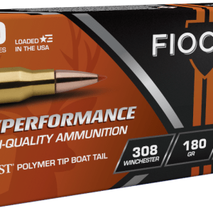 Fiocchi Hyperformance .308 Win. 180 grain SST Polymer Tip 2570 FPS (20 rd box)