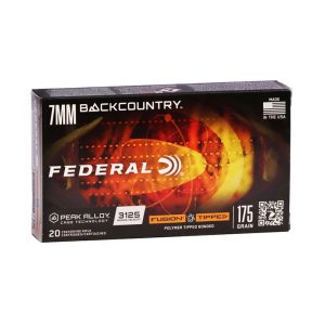 Federal Fusion 7mm Backcountry 175 grain Bonded Polymer Tip (20 rd box)