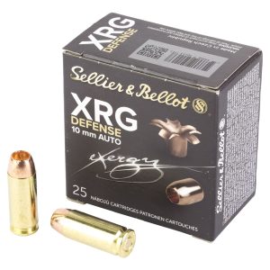 Sellier and Bellot XRG 10mm 130 grain Exergy Solid Copper Hollow Point (25 rd box)