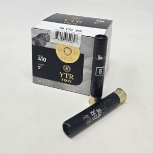 Troy .410 Bore 3 inch #6 Lead Shot 5/8 oz 25 rd box 250 rd case x 2 FREE SHIPPING (500 rd case)