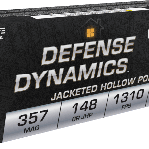 Fiocchi Defense Dynamics .357 Mag 148 grain JHP Jacketed Hollow Point 1310 FPS (50 rd box)