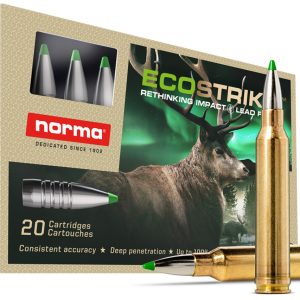Norma EcoStrike .300 WSM 165 grain Tipped Lead-Free Copper Projectile (20 rd box)