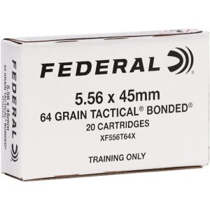 Federal 5.56x45 Tactical Bonded 64 grain (20 rd box)