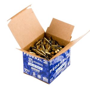 Federal Champion .22 LR 22 Long Rifle 36 grain Lead Hollow Point 1260 FPS (325 rd box)