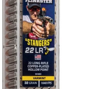 CCI Stangers .22 LR .22 Long Rifle 32 grain Copper Plated Hollow Point 1640 FPS (100 rd box)