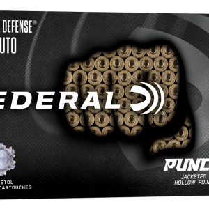 Federal Personal Defense Punch 380 auto 85 grain JHP Jacketed Hollow Point (50 rd box)