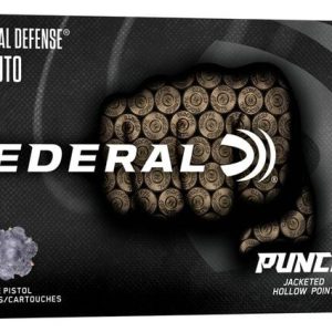 Federal Personal Defense Punch .45 auto 230 grain Jacketed Hollow Point JHP (50 rd box)